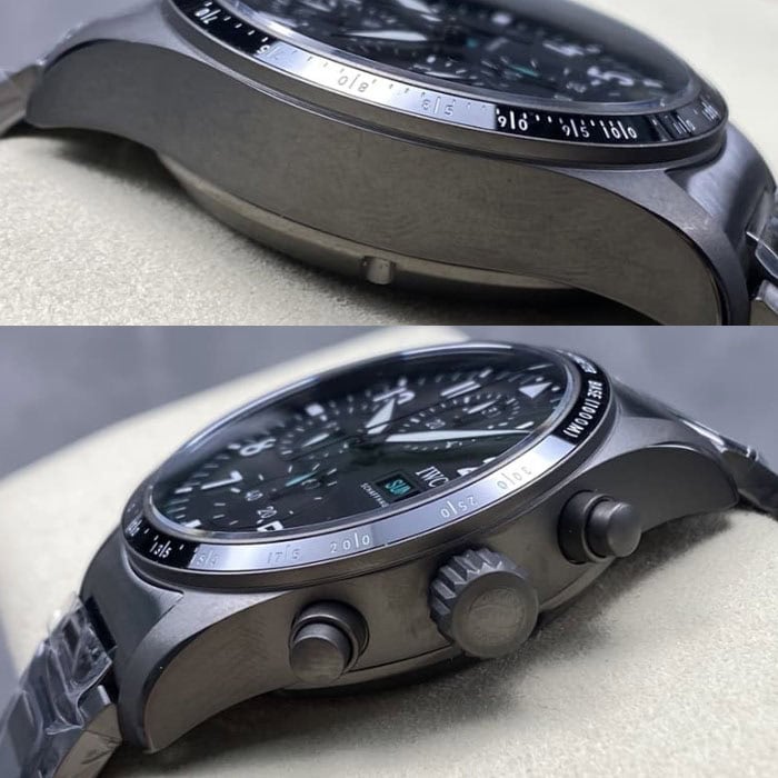 高級コピー時計IWCパイロットウォッチIW388307コピークロノグラフ41 AMG[3]