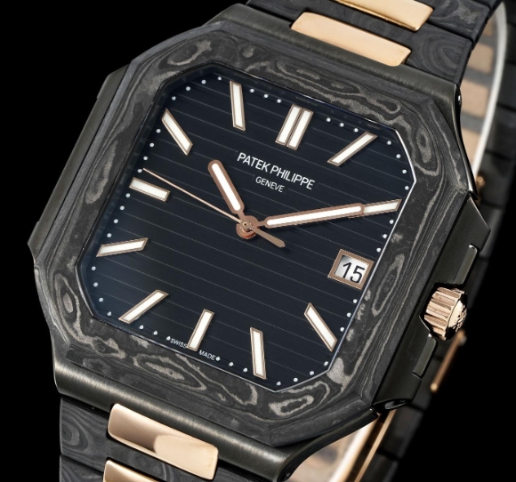 DIW工場 ブランドパテックフィリップ キュビタス 5821 45ＭＭ NTPTカーボン自動巻きムー[1]