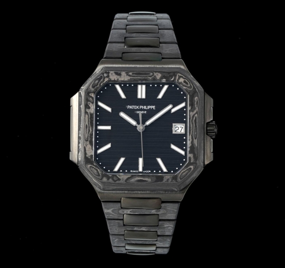 DIW工場 パテック・フィリップキュビタス新作 NTPTカーボン ブラック 自動巻き5821/121