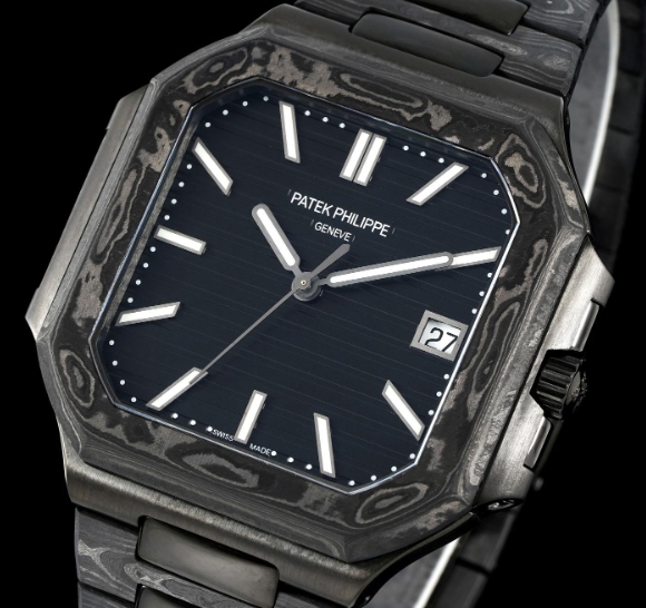 DIW工場 パテック・フィリップキュビタス新作 NTPTカーボン ブラック 自動巻き5821/121[2]