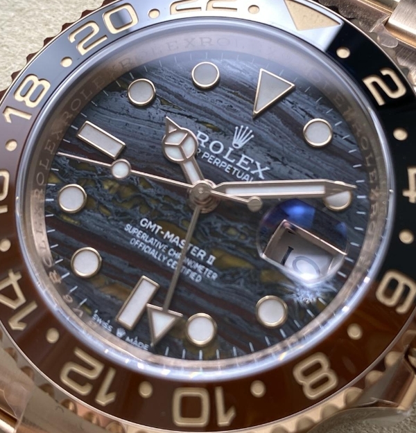 AR工場 ロレックス GMTマスター II カフェオレベゼル 40ＭＭ 自動巻き3285[2]