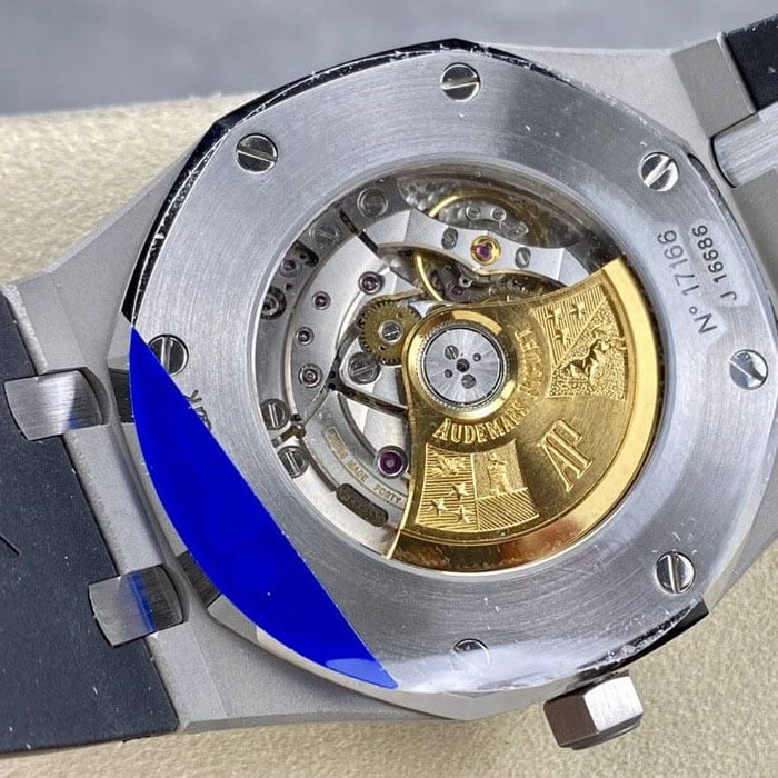 オーデマ ピゲ ロイヤルオーク15400コピーラバーベルト41mm 3120ムーブメント[4]