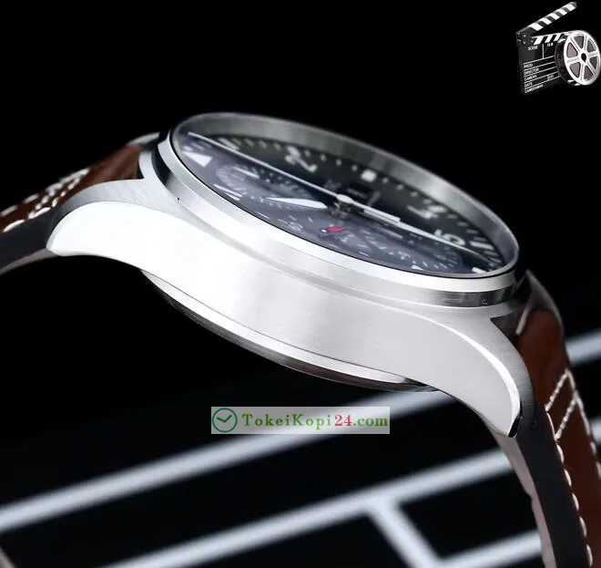 【クラシックアップグレードV2バージョン】コピーIWC IWC3777パイロットクロノグラフ7750ムーブメント[2]