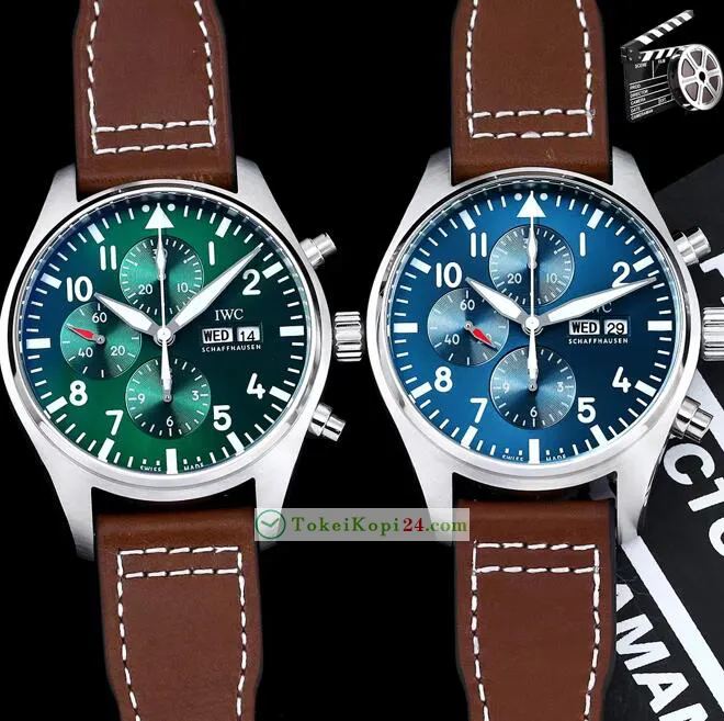 【クラシックアップグレードV2バージョン】コピーIWC IWC3777パイロットクロノグラフ7750ムーブメント[3]