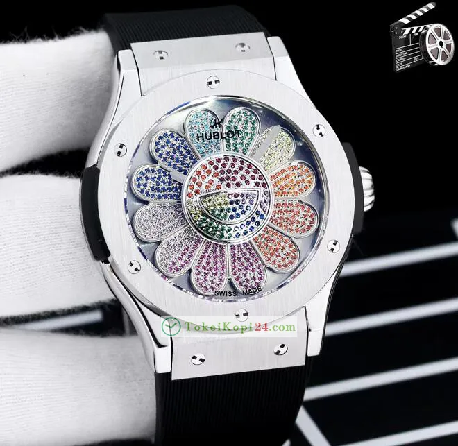 村上隆！ウブロスーパーコピー時計507.CX.9000.RX.TAK21 サンフラワー クラシック フュージョン 