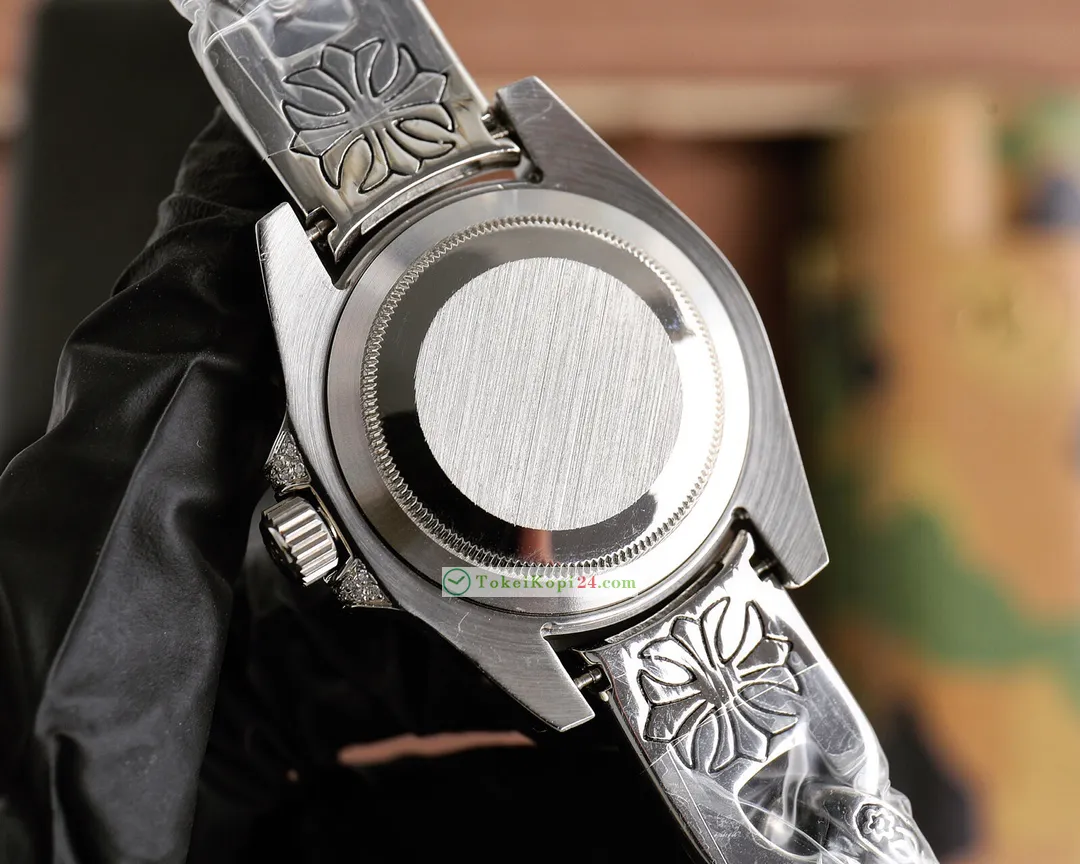 ロレックス ROLEXスーパーコピー116610LV-009 メンズ時計サブマーシブル ダイヤモンドセット[6]