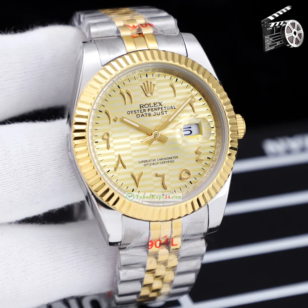 ROLEXコピー ニューオイスターパーペチュアル デイトジャスト 41mm R101332[2]