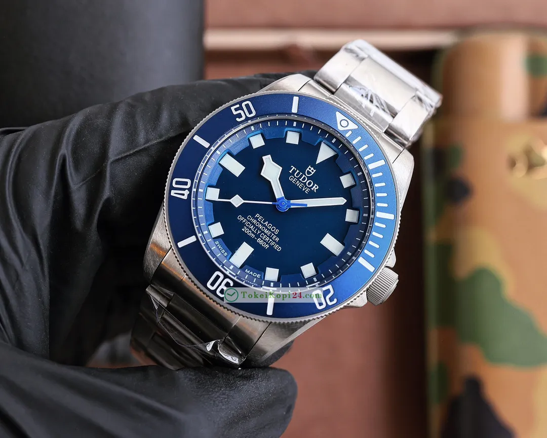 チュードルコピー時計ブルー ビンテージ42mm D39231-1[1]