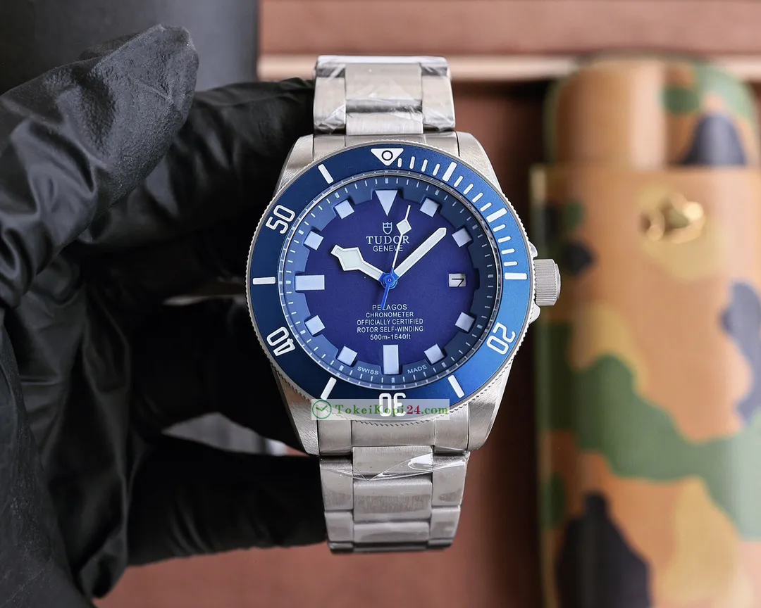 チュードルコピー時計ブルー ビンテージ42mm D39231-1[7]