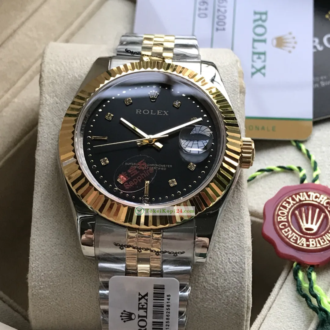 ROLEXコピー時計ソリッド 5 パール スチール パーペチュアルR101314[6]