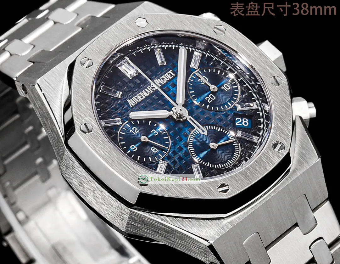 ロイヤルオーク オーデマピゲスーパーコピー時計26715BC.ZZ.1356BC.01-02 ブルー[2]