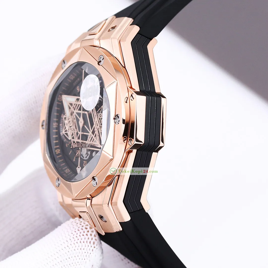 ウブロ ビッグ バン サン ブルー II タトゥー45mm コピーHU107494[5]