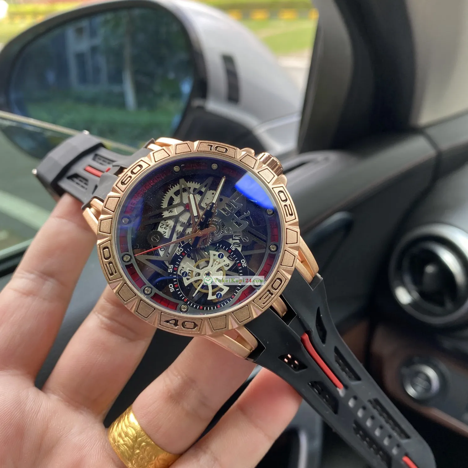 ロジェ・デュブイコピー エクスカリバー 46mmトゥールビロR822320[6]