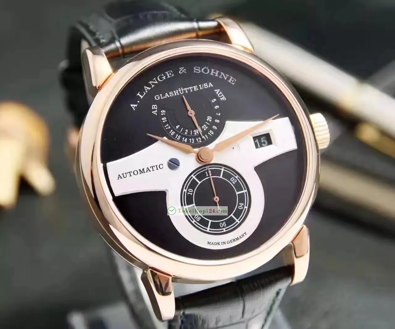 2023ブランドコピー時計ランゲゾーネ牛革ストラップ 44mm L882820[4]