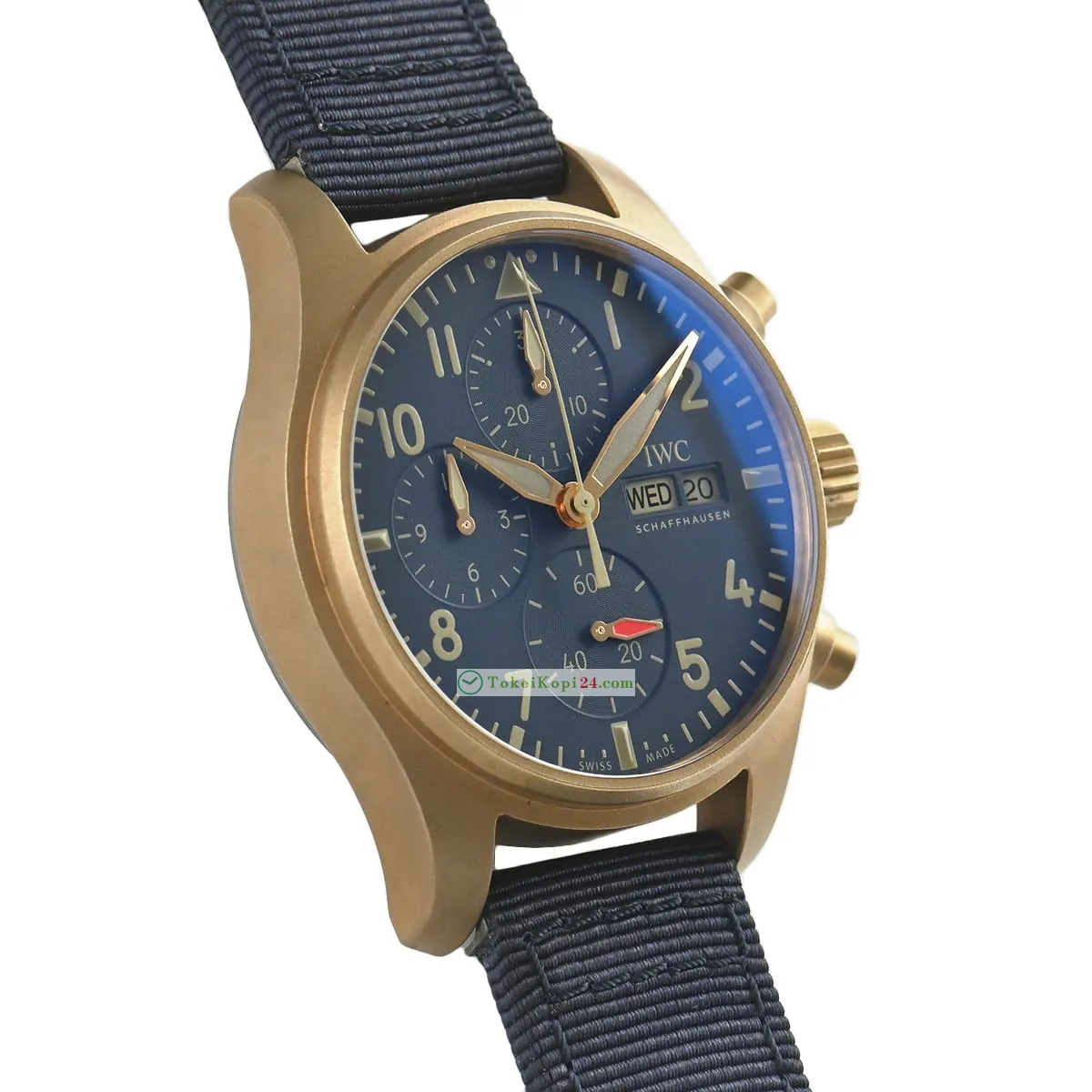 IWCスーパーコピー時計 パイロットウォッチ クロノグラフブルー IW388109[1]