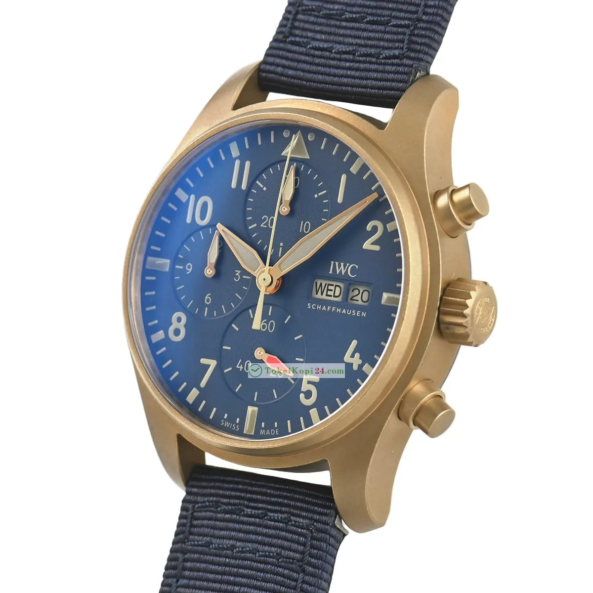 IWCスーパーコピー時計 パイロットウォッチ クロノグラフブルー IW388109[2]
