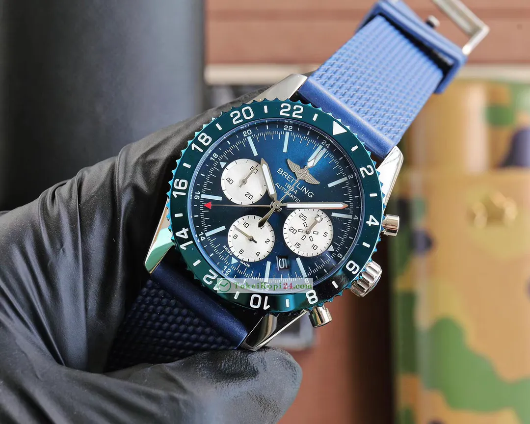 人気ブライトリング アベンジャー 牛革ストラップB211255[6]