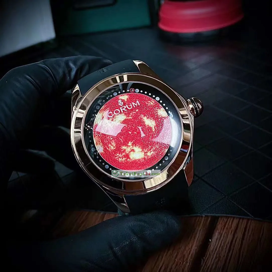 スーパーコピー時計(N品)コルム ビッグバブル 赤い文字盤CU22099[1]