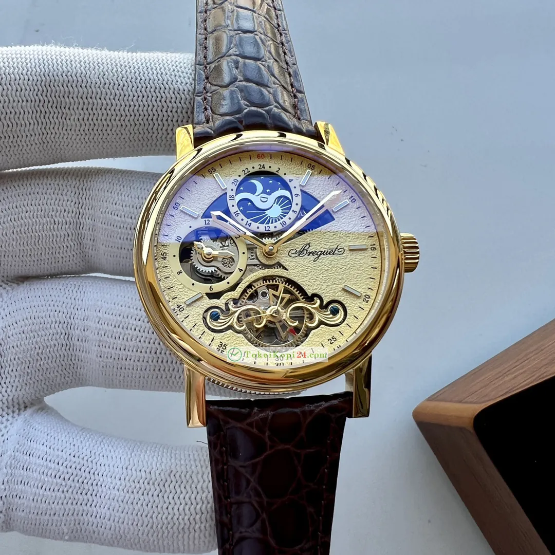 ブレゲ 人気ブランドトゥールビヨン43 mm B11B500[2]