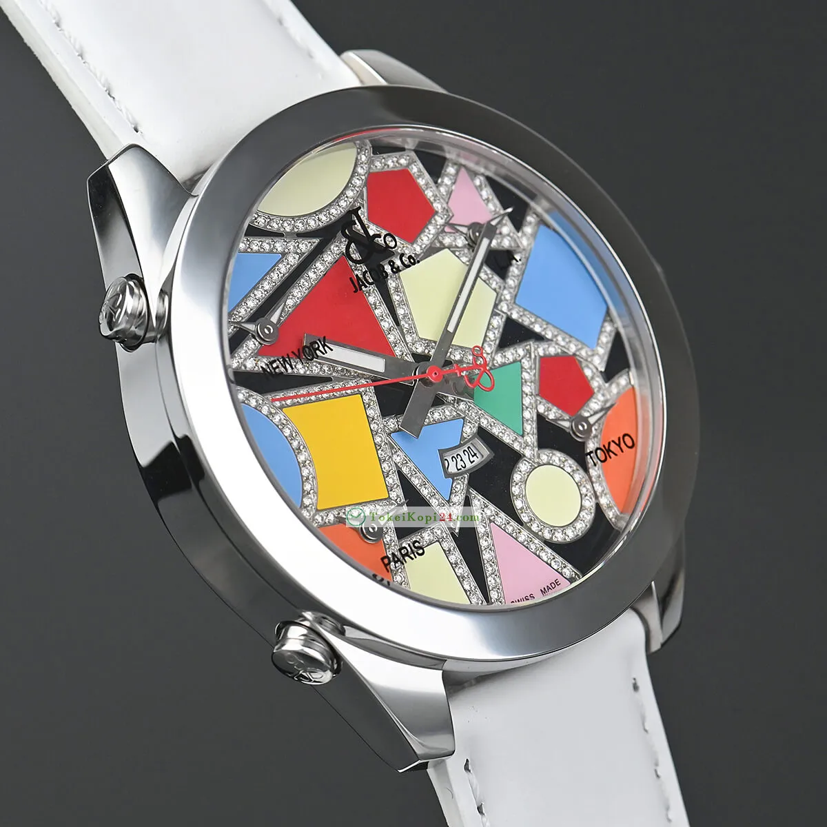ジェイコブスーパーコピー時計 5タイムゾーン 47mm JC-133DA[1]