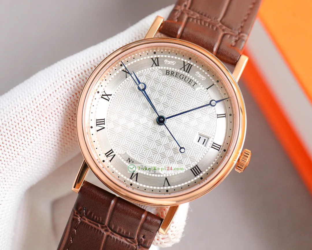 人気抜群ブレゲ クラシック超薄型究極のシンプルさ 38mm 5177BA-02[2]