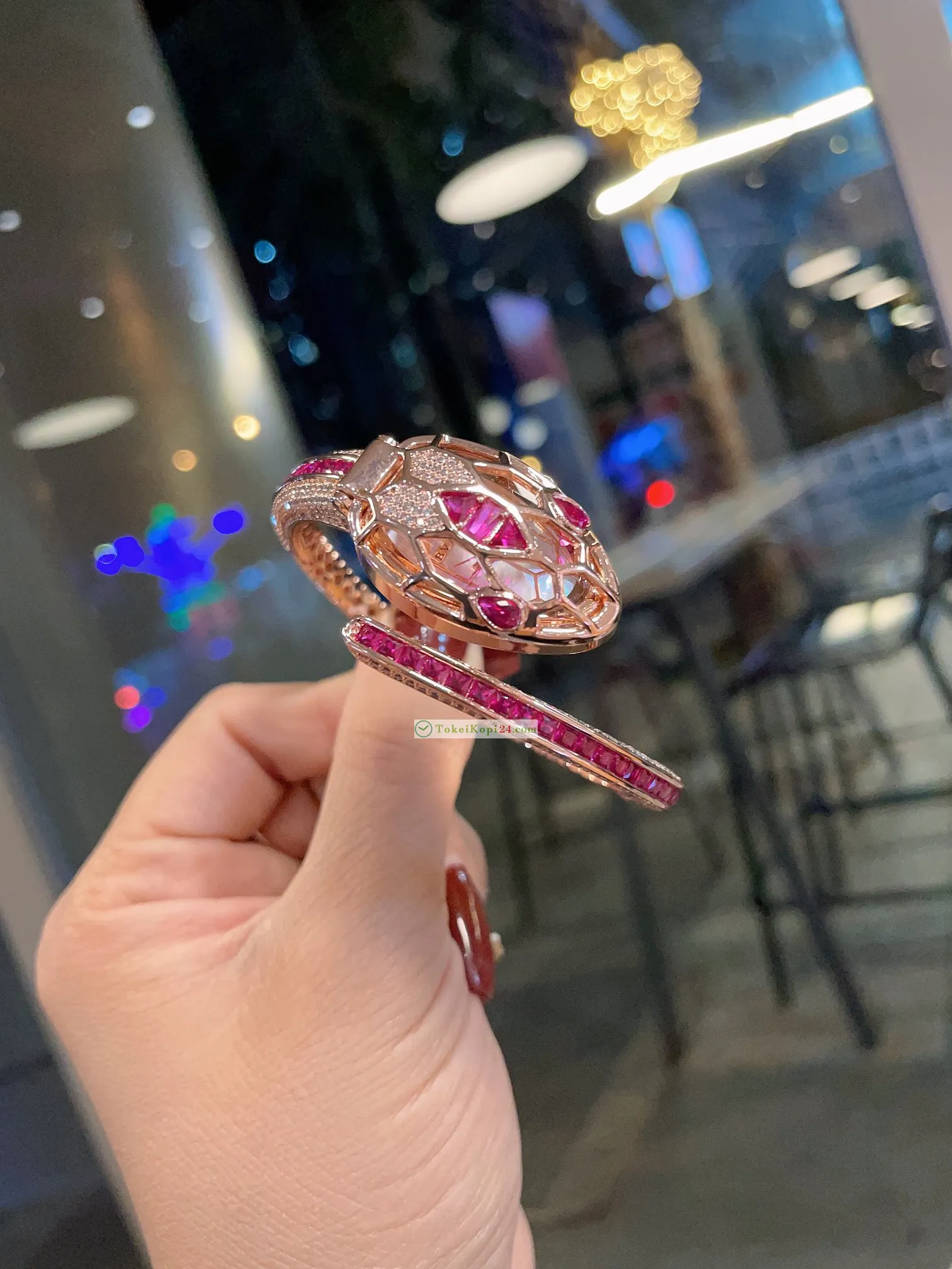 BVLGARIブルガリN品「時間も宝物」セルペンティ 高級材料B654270[2]