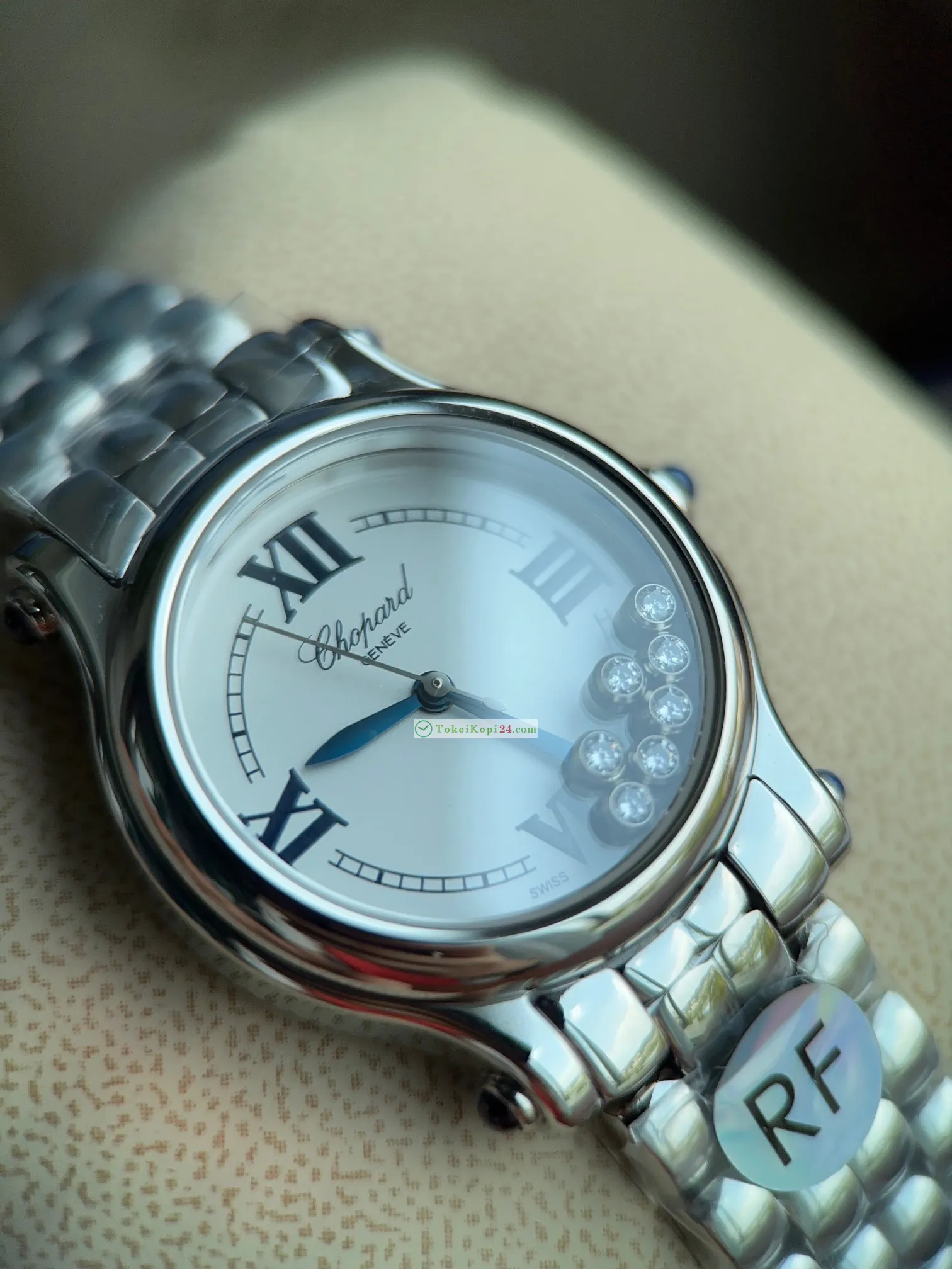 レディースショパールスーパーコピー特別モデル スチール A223 33mm 2884X31[5]