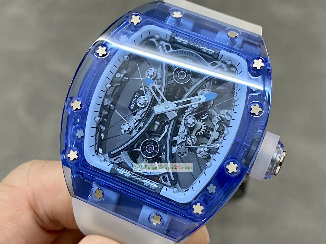 トップアーティファクト リシャール・ミルRM053-02透明ポロトゥールビヨン最高品質[2]