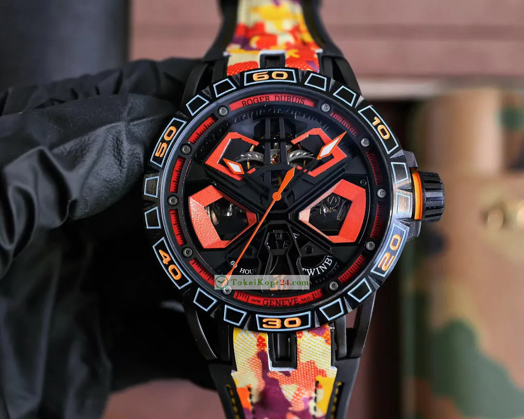 ROGER DUBUISコピー時計 エクスカリバー キング ピレリラバーストラップ最強品質9283R22[1]