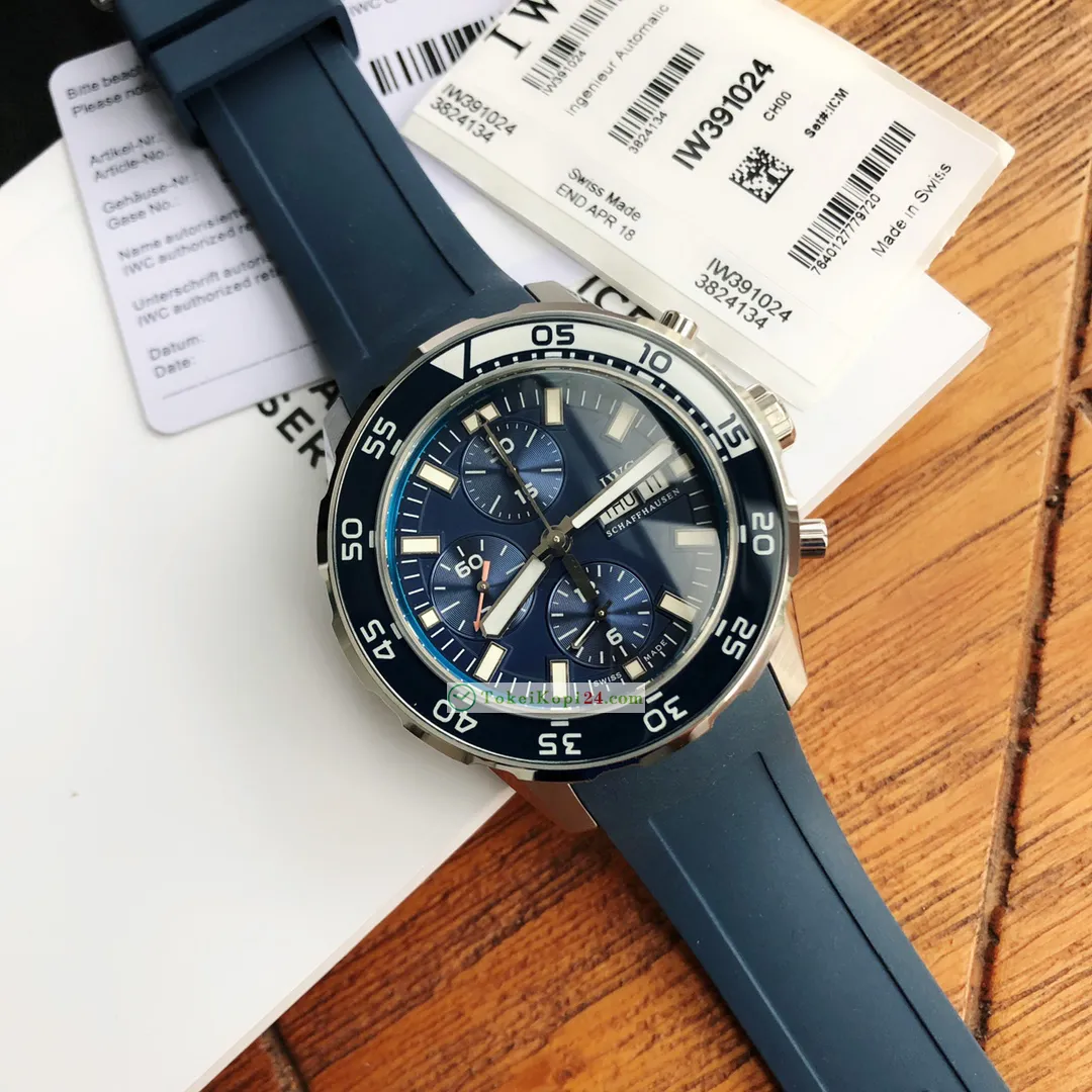 IWCコピー の 6 針アクアタイマーメンズ腕時計ダイビング IW79802-1[1]