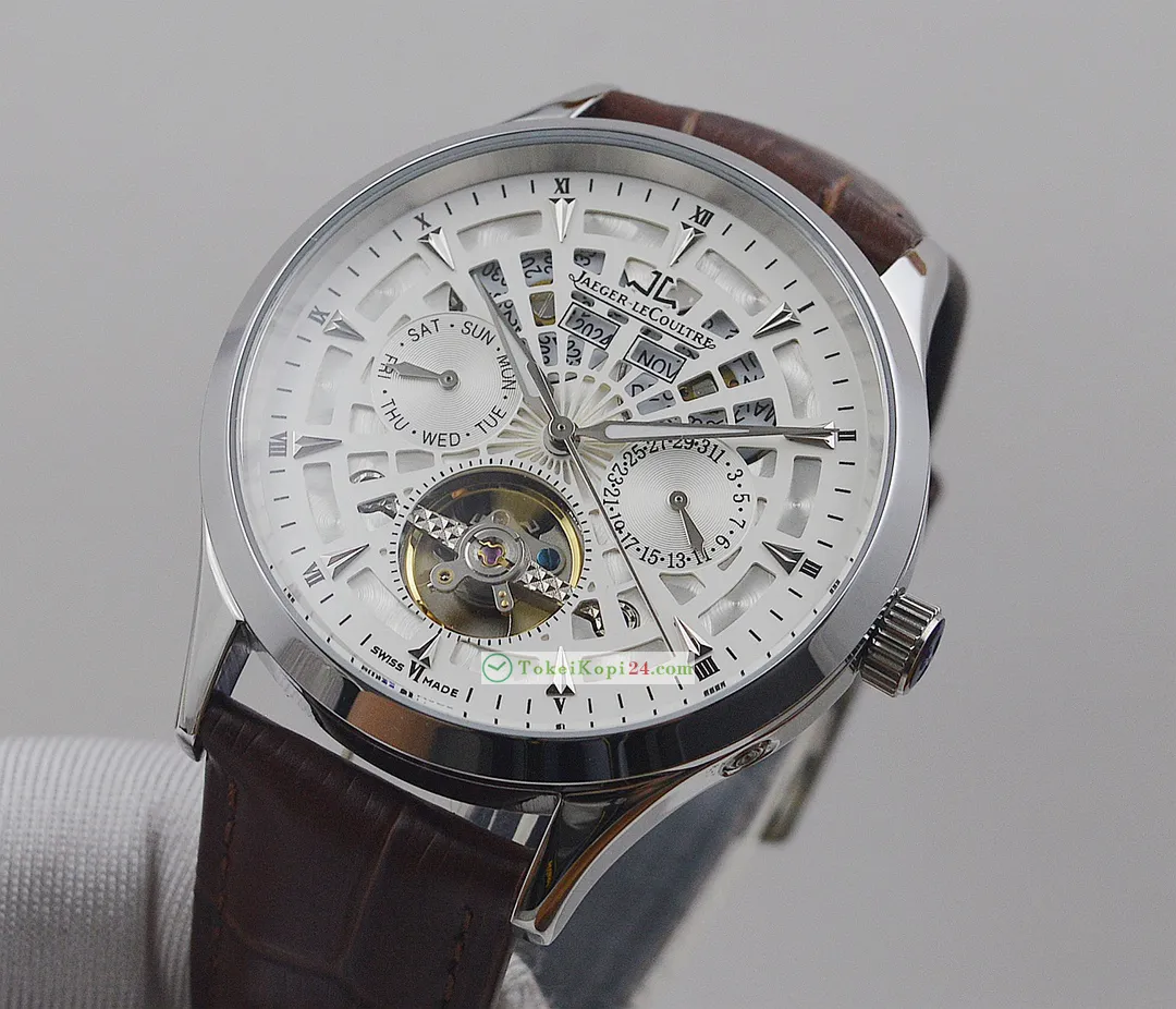 ブランド ジャガールクルトマスター 43mm 高級メンズ腕時計全自動機械式JL2031055[1]
