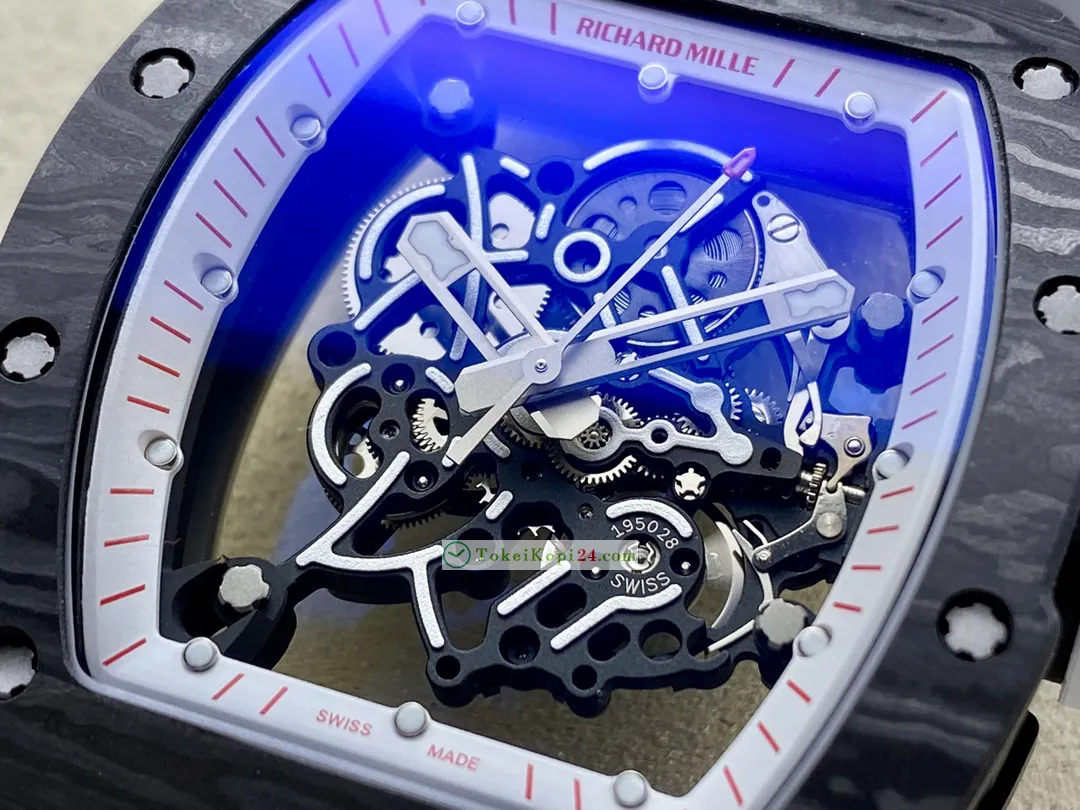 ZF工場リシャール・ミルコピー時計 RM055 カーボンファイバーNTPT【最高剛性】[2]