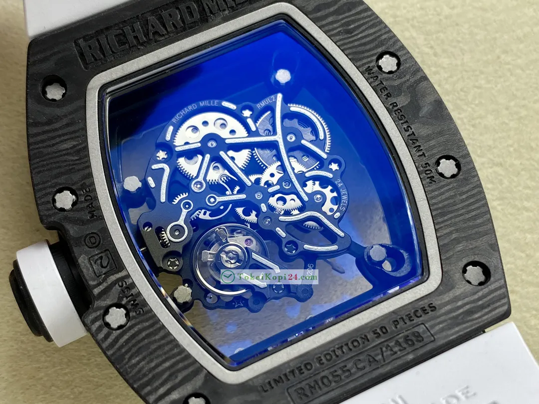 ZF工場リシャール・ミルコピー時計 RM055 カーボンファイバーNTPT【最高剛性】[6]