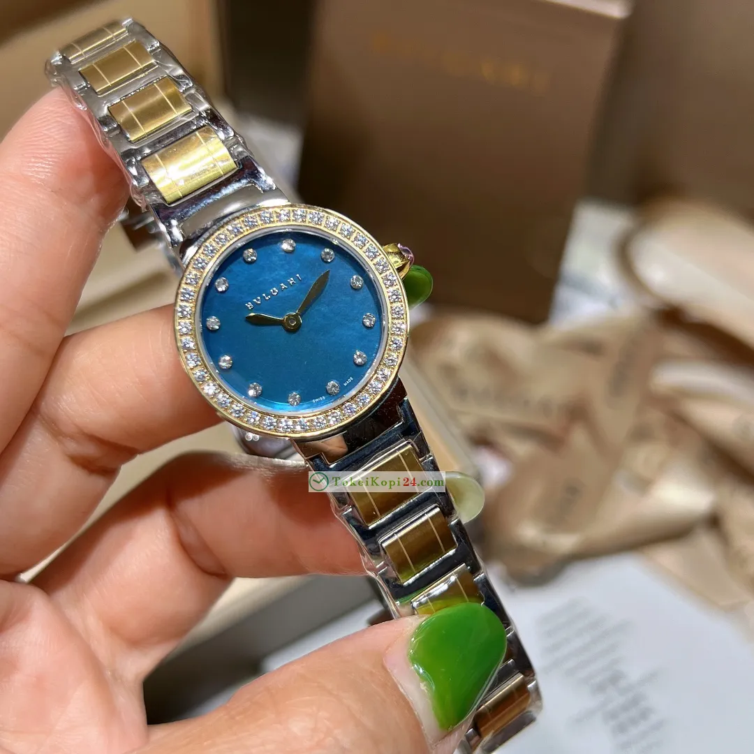 【新品発見】ブルガリ Bvlgariコピー時計女性用26 mm ブルースタイル 317229B[1]