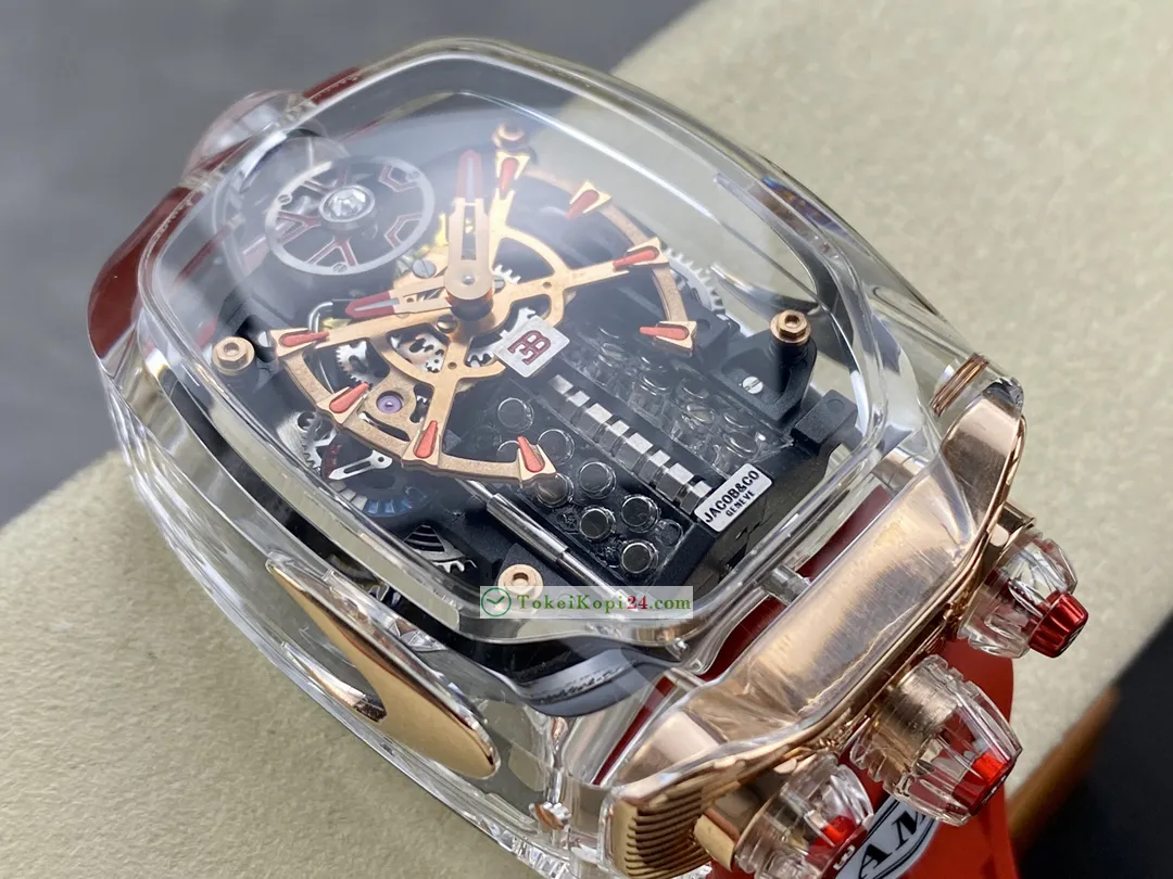2024 ジェイコブコピー時計ブランド レッド W16 エンジン搭載2583FG【迅速な発送】[1]