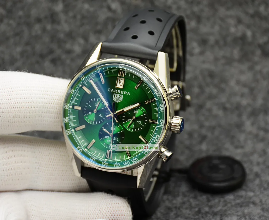 【新品メンズ腕時計】タグホイヤーN級 カレラ 42mm クロノグラフW3921.0292.09[2]