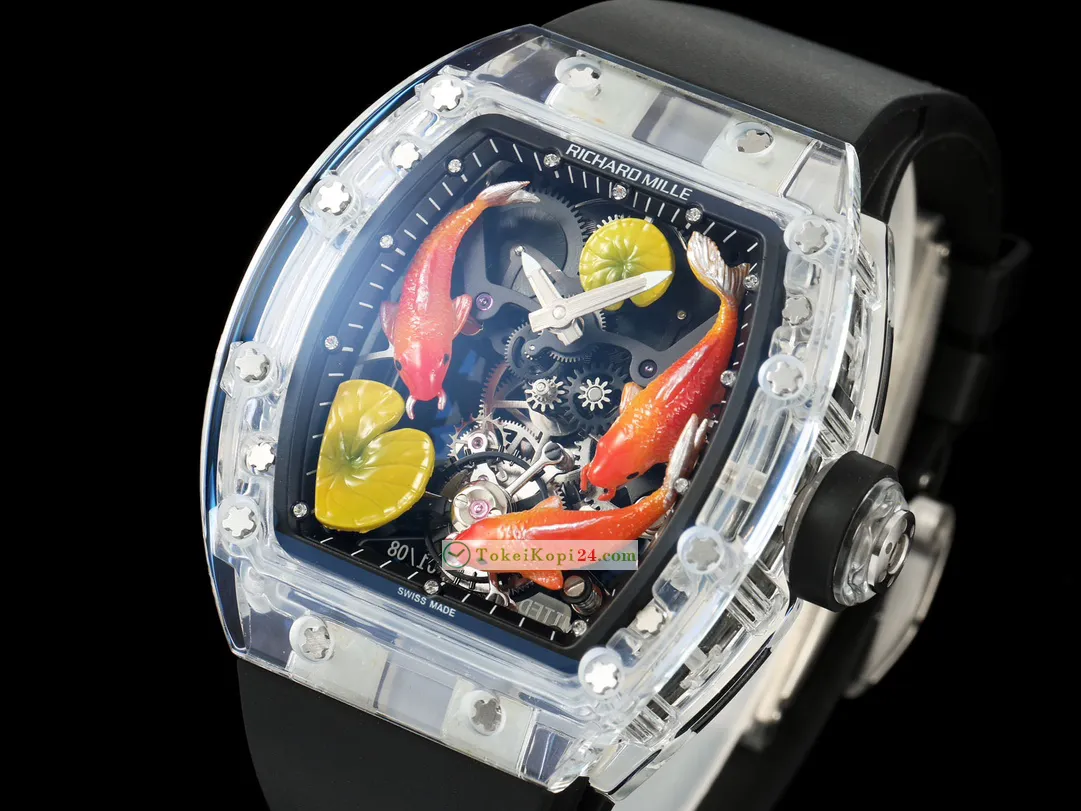 ブランド リシャール・ミルコピー時計RM S 10 トゥールビヨン【魚の花蓮葉】[1]