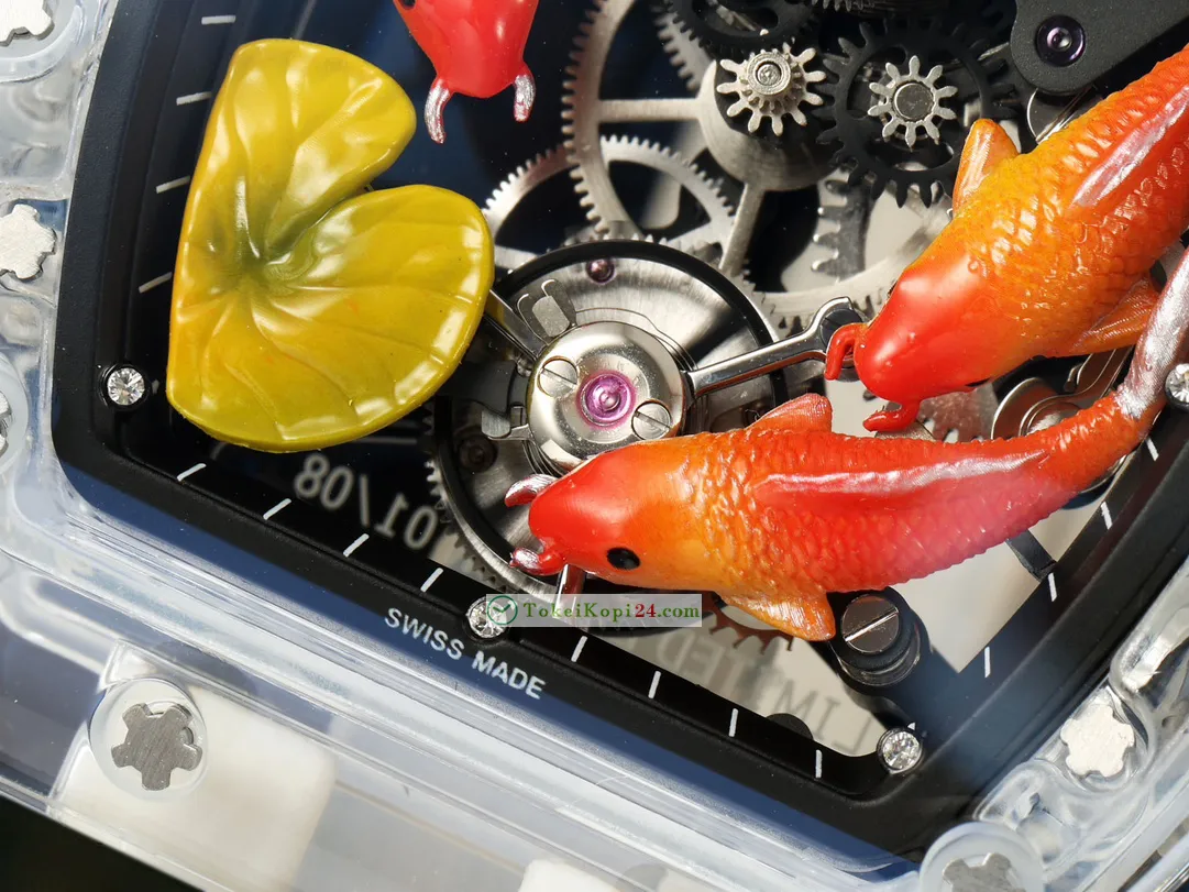 ブランド リシャール・ミルコピー時計RM S 10 トゥールビヨン【魚の花蓮葉】[4]