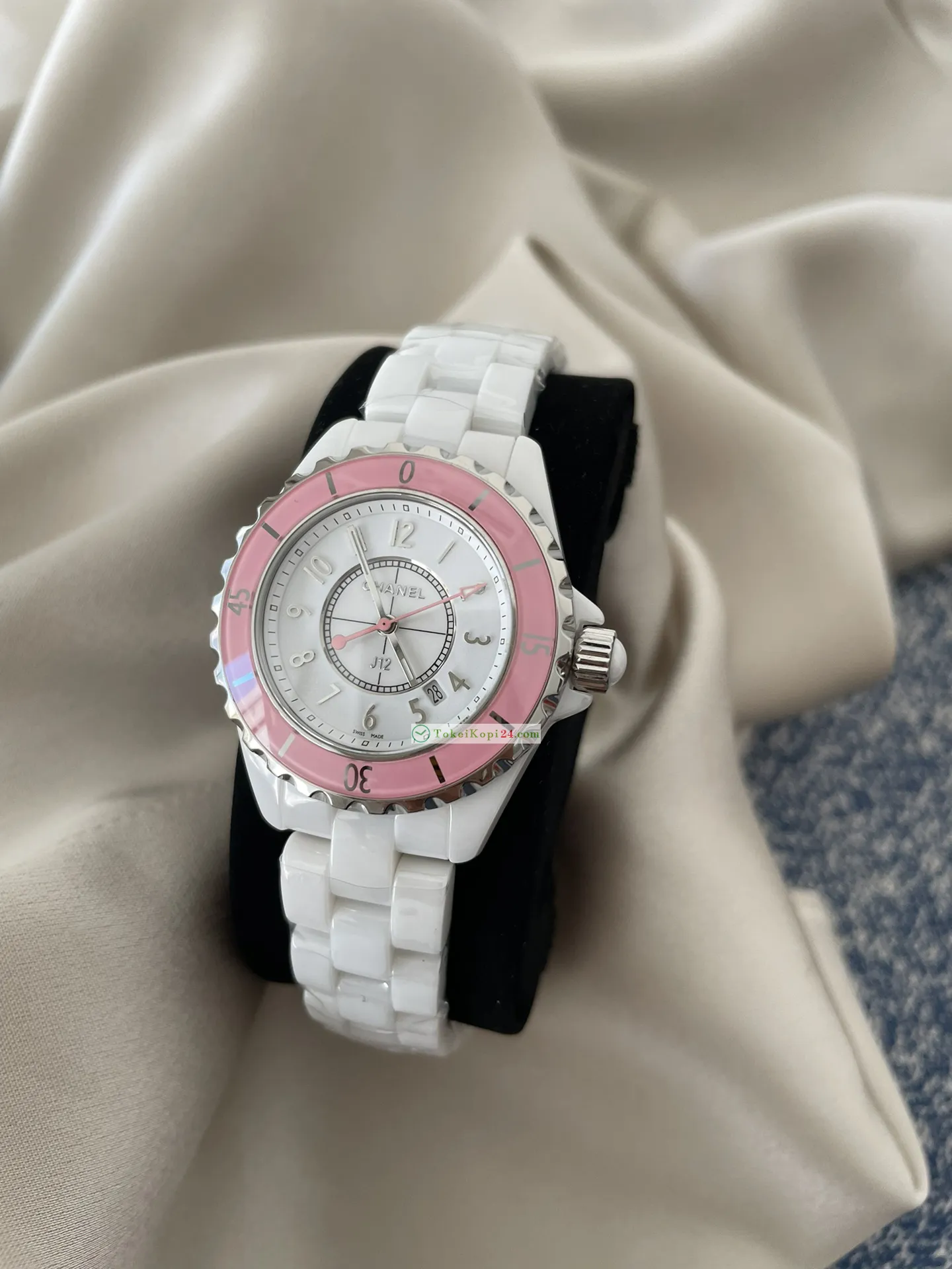 CHANEL高品質ブランド時計 J12 レディース ピンクセラミックH110292