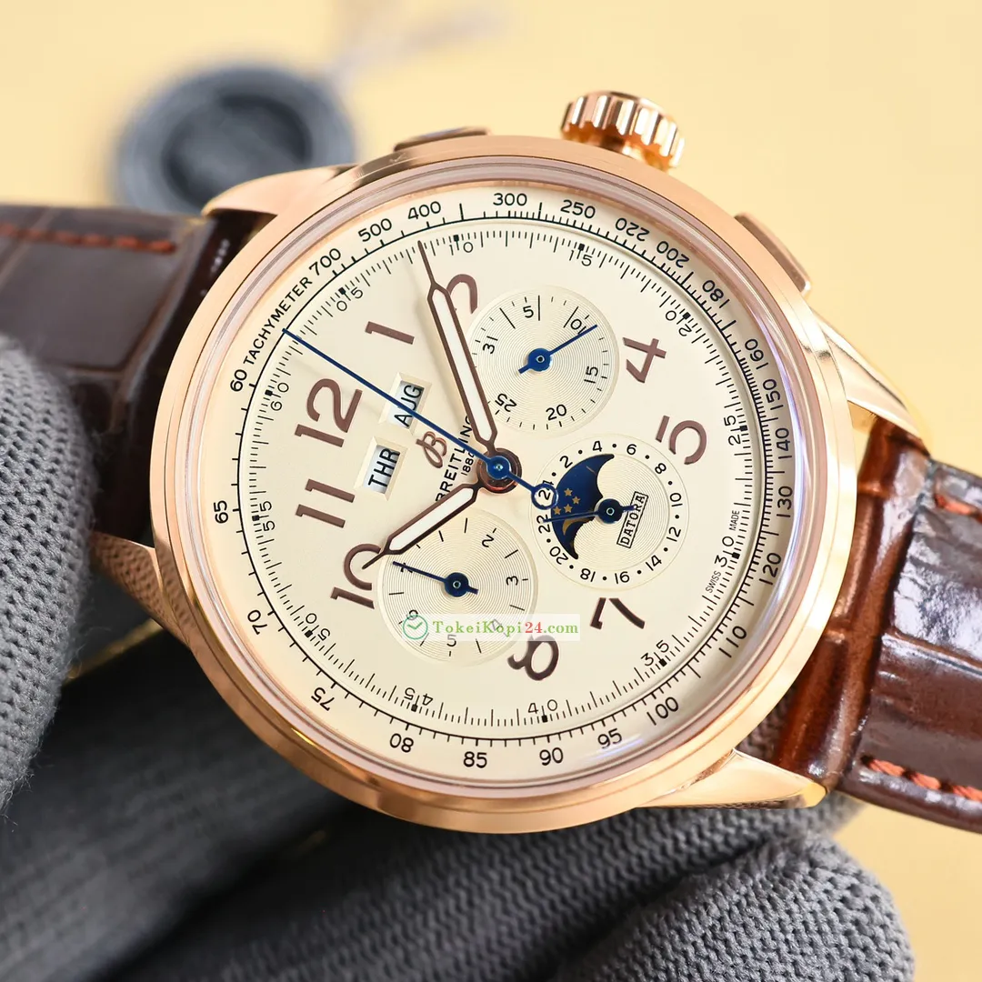 2024ブライトリングコピー時計専門店 プレヤ カーフスキンストラップ新品発見511029[3]