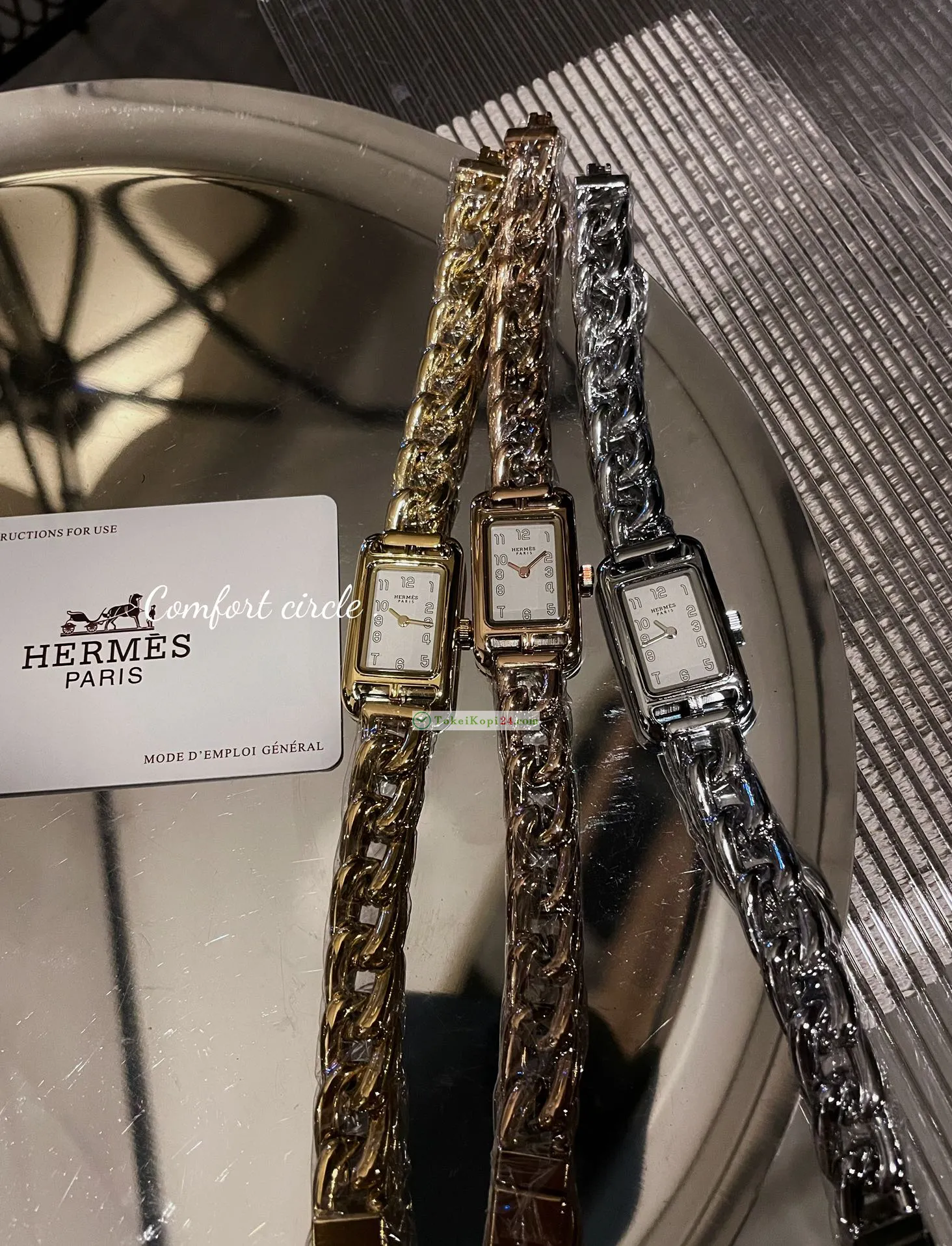 新品発見 エルメス激安優良店のレディースナンタケット クォーツH209283[6]