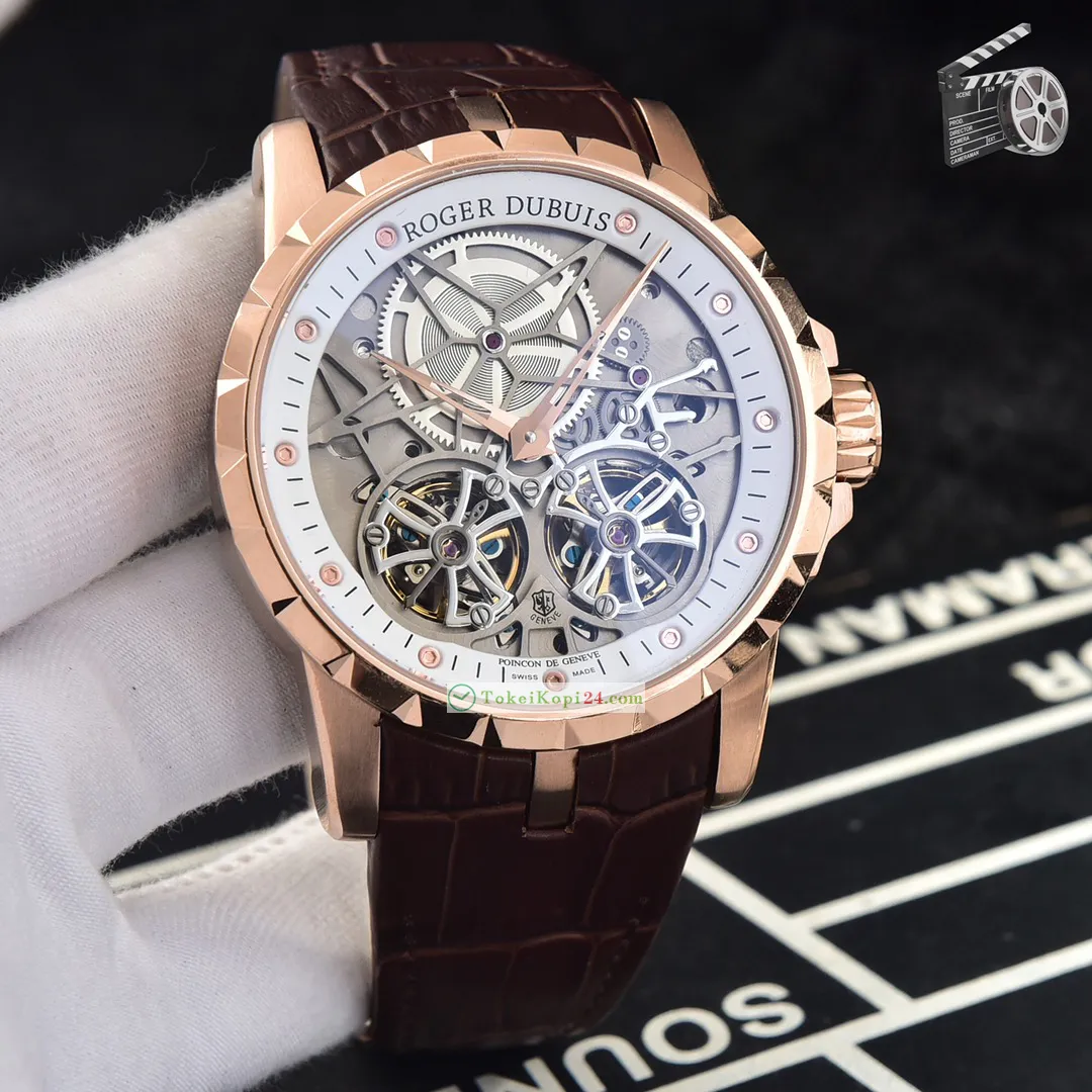 ロジェ デュブイコピーブランド時計 エクスカリバー 46 トゥールビヨン300282AB2
