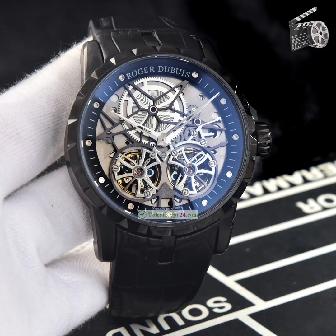 ロジェ デュブイコピーブランド時計 エクスカリバー 46 トゥールビヨン300282AB2[5]