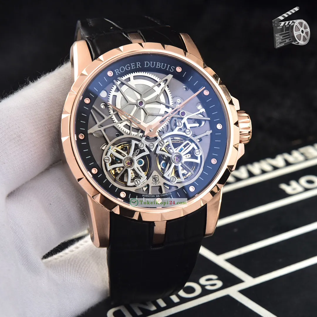 ロジェ デュブイコピーブランド時計 エクスカリバー 46 トゥールビヨン300282AB2[7]