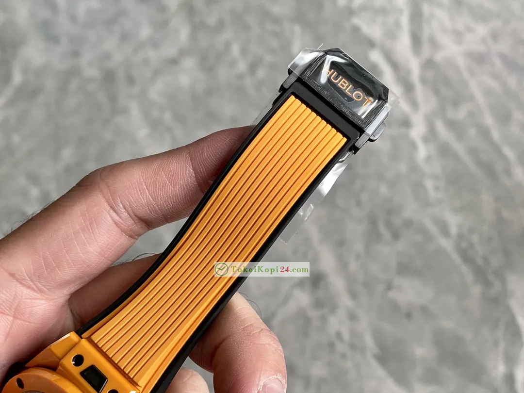 最高精密ウブロコピー時計 オレンジ セラミック ビッグ バン 42mm  H1502929[7]