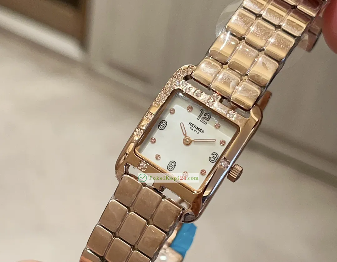 2024エルメス人気 ヘレンス 3Q ピンクローズ マザーオブパール ダイヤモンドH188951[2]