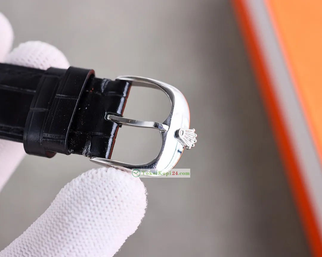 ロレックスデイトジャストブランド高級時計40mmカーフスキン 119380LN[2]