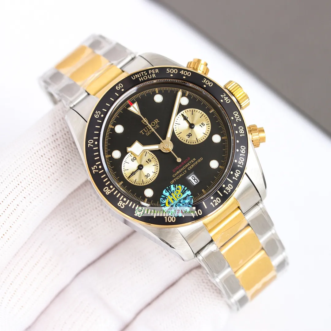 美品チュードルコピー高品質 ブラックベイ クロノ ステンレス クロノグラフ582U114[8]