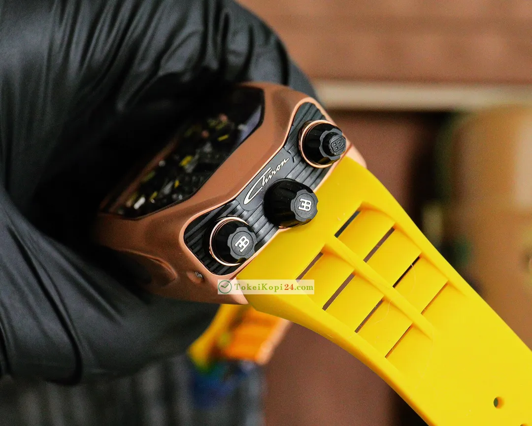 JACOB&COジェイコブN品 トゥールビヨン 黄色のストラップ280C192[2]