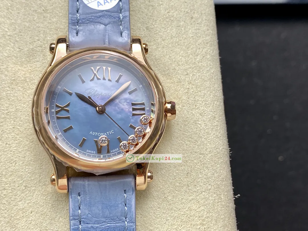 高級感は素晴 ショパール ブルー レディース278559-3001